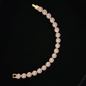 Touchstone Crystal Golden Cappuccino bracelet
